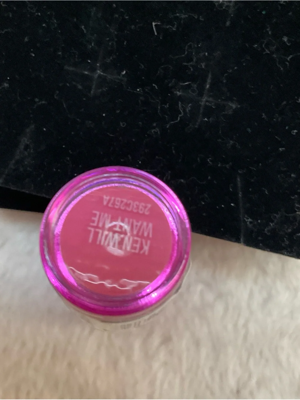 Revolution Metallic Hot Pink Lipstick Tube